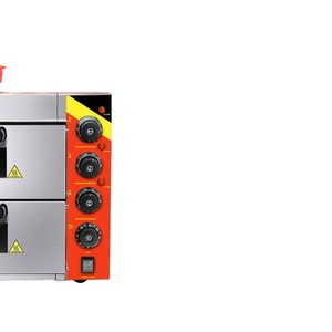 Nuevo Horno de Convección Comercial de Doble Plataforma con Control de Temperatura Independiente, Compatible con Maíz y Frutas, de Acero Inoxidable - Product Image 1