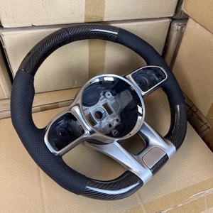 Volante de fibra de carbono estilo libélula para <span class=keywords><strong>Mercedes</strong></span> <span class=keywords><strong>Benz</strong></span> W212 W203 W204 W205 W222 W213 Cls Gle Glc <span class=keywords><strong>43</strong></span> E63 C53 C63 <span class=keywords><strong>Amg</strong></span> - Product Image 2