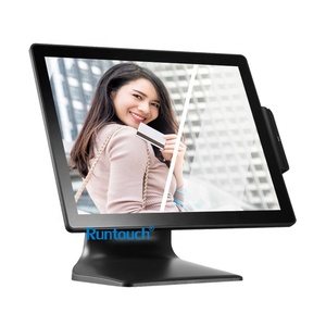 Pcap cảm ứng Bảng điều chỉnh 15 15.6 17 21 inch Android RFID POS thanh toán thiết bị đầu cuối máy tính bảng tất cả trong một kiosk cho tự dịch vụ đặt hàng - Product Image 1