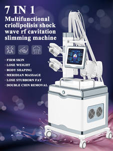 Mesin Cryo Terapi Pelangsing Tubuh High Grade 7 in 1 Shockwave 360 Derajat, Pembekuan Lemak, Cryo Cold Cavitation RF - Product Image 3