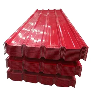 Lamiera di acciaio ondulato coperture in lamiera ibr tipi di rivestimento per tetto di case in ferro pannelli pannelli 12 piedi prezzo ppgi cina