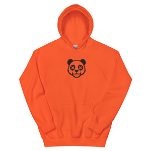 Felpa con Cappuccio Unisex in Cotone Lavorato all'Uncinetto con Design Anti-Piega e Fodera, Motivo Panda - Product Image 3