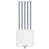 Répéteur amplificateur WiFi 6 AX3000 double bande 2,4 GHz, couverture de signal longue portée, extérieur, étanche IP67, 5 antennes