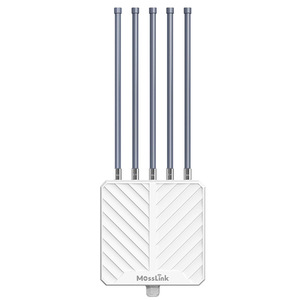 Repetidor <span class=keywords><strong>Amplificador</strong></span> <span class=keywords><strong>WiFi</strong></span> 6 AX3000 de Doble Banda 2.4GHz con <span class=keywords><strong>Cobertura</strong></span> de Señal de Largo Alcance, Resistente al Agua IP67 para Exteriores, 5 Antenas - Product Image 1