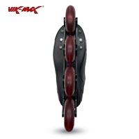 Vik-Max En gros Patins à roulettes de vitesse professionnels pour adultes, taille US, pour hockey sur roulettes, avec cadre à 4 roues