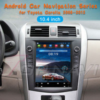 Estéreo Multimedia Android 13 de 10.4 Pulgadas para Toyota Corolla 2008 2009 2010 2011 2012 con Navegador GPS y Pantalla Táctil para Auto