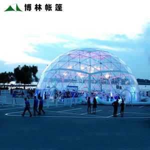 Carpa Transparente Esférica para Exteriores, Restaurante, Exposiciones, Hotel, Domo Transparente Personalizado con Vista a las Estrellas - Product Image 3