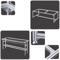 Banc de travail antistatique en aluminium robuste pour usine, réparation de moteurs, ordinateurs, laboratoire et ligne d'assemblage