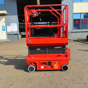 Plataforma Elevadora de Tijera Industrial de Acero al Manganeso Antideslizante de 4m para Trabajo Aéreo, Servicio Profesional 2026 - Product Image 4
