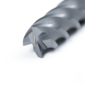 Custom 4-Flute Flat Carbide End Mill Precision AlCrN Coated <strong>CNC</strong> Milling Cutter Factory Direct Sales Available in Stock D1MM 20MM - Product Image 3