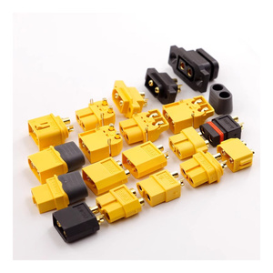 Amass XT60 Series XT60U XT60H XT60PW XT60PB High Current 30A Gold Plated Male Female Connector for RC <b>Drone</b> <b>Battery</b> Power - Product Image 5