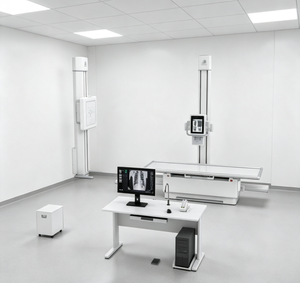 Sistema de Rayos X Digital PLD5900A de 85KW, <span class=keywords><strong>Tubo</strong></span> de 17*17 Pulgadas, FPD, Equipo de Radiografía con Mesa Flotante de 6 Vías - Product Image 4