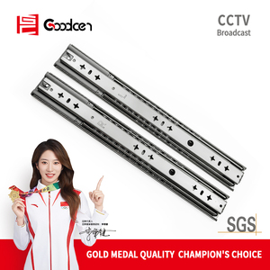 Goodcen hiện đại đầy đủ mở rộng Kính thiên văn ngăn kéo trượt mềm đóng kênh trượt nhiệm vụ nặng nề nhà bếp đường sắt - Product Image 3