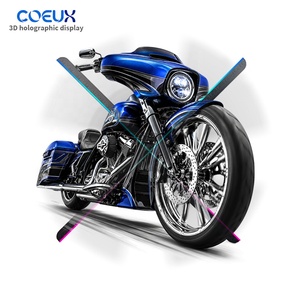 Ventilateur LED holographique 3D 77CM, <span class=keywords><strong>projecteur</strong></span> d'affichage 3D holographique, CE FCC ROSH, fourniture directe d'usine, équipement commercial haute résolution - Product Image 1