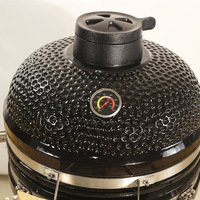 Barbecue Kamado en céramique Komodo Premium moderne de 19 pouces avec design pliable en acier inoxydable pour usage extérieur – Vente en gros
