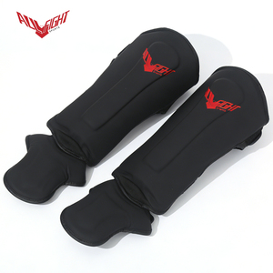Protège-tibias MMA ALLFIGHT 2026 pour enfant et adulte, couches de PU, autocollants, tailles S, M, L, XL, protection des jambes - Product Image 4