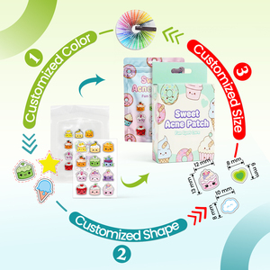 لاصقات هينسو للبثور، رقع هيدروكولويد لعلاج حب الشباب - Product Image 5