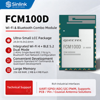 Module WiFi FCM100D 5.2, carte adaptateur breakout 2.4GHz SMT LCC pour IoT, maison intelligente et développement industriel avec antenne