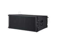 Système de haut-parleurs PA Combo Set Dual 10 pouces Line Array Speaker Outdoor Performance Audio pour salle de concert