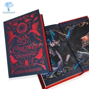 Impresión de Libros de Tapa Dura con Borde Pintado y Rociado Profesional a Todo Color en Cartón Personalizado, Impresión de Libros con Lámina Dorada - Product Image 2
