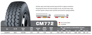 Neumáticos para Camión 325/95R24, Resistentes, para Todas las Posiciones - Product Image 6