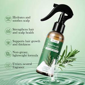 Spray para el Crecimiento del Cabello con Agua de Romero Orgánica de Marca Privada para Hidratación del Cuero Cabelludo y Reparación del Cabello - Product Image 2