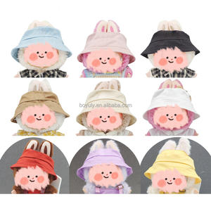 Pakaian dan Aksesoris Boneka 17cm Grosir, Topi Bucket, Topi, Dekorasi Boneka, Mainan Promosi - Product Image 2