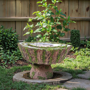 P119 Panier <span class=keywords><strong>de</strong></span> fleurs artificielles pour le jardinage extérieur <span class=keywords><strong>Pot</strong></span> <span class=keywords><strong>de</strong></span> fleurs en écorce <span class=keywords><strong>de</strong></span> pin Panier <span class=keywords><strong>de</strong></span> plantation <span class=keywords><strong>de</strong></span> jardin tissé et en rotin tissé - Product Image 6