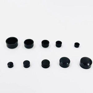 Couvercle en <span class=keywords><strong>plastique</strong></span> à tête plate noir <span class=keywords><strong>gris</strong></span> blanc douille écrou hexagonal bouchons à vis décoratifs capuchon décoratif couvercle anti-poussière - Product Image 2