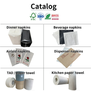 <span class=keywords><strong>Papier</strong></span> essuie-tout bleu jetable 3 plis personnalisé pour la restauration, doux et absorbant, <span class=keywords><strong>en</strong></span> rouleaux <span class=keywords><strong>en</strong></span> vrac, recyclé - Product Image 5