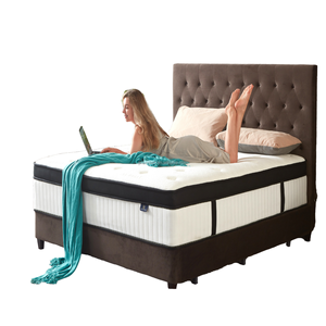 Materasso Ibrido Queen Size Compresso con Molle Insacchettate Singole, Design Moderno, Sollievo dalla Pressione, Arrotolato in Scatola <span class=keywords><strong>per</strong></span> Camera da Letto - Acquisto all'Ingrosso - Product Image 1