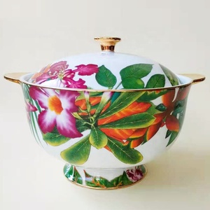 ชุดจานชามเซรามิค ลายป่าฝนเขตร้อน ลดราคาพิเศษ - Product Image 4