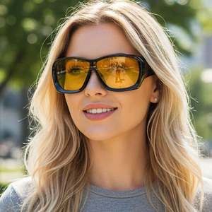 Gafas de Sol Deportivas con Espejo y Logotipo Personalizado 2025, Lentes de Una Pieza con Protección UV400 para Ciclismo, para Hombre y Mujer - Product Image 3