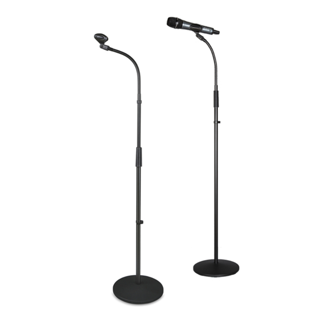 Metal Disc Lifting Gooseneck Microphone Stand Recording Studio Microphone Stand Stage Live Stand Manufacturer