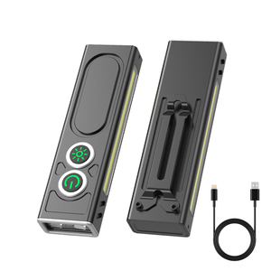 Hàng Ngày Mang Theo & Du Lịch Phẳng Từ Đa-Chế Độ Nhỏ Gọn <span class=keywords><strong>USB</strong></span>-C Có Thể Sạc Lại Túi <span class=keywords><strong>LED</strong></span> Đèn Pin - Product Image 1