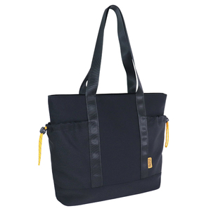 Sacs fourre-tout d'été avec poches latérales à fermeture éclair, certifiés GRS, pour femmes, noirs, de haute qualité, écologiques, recyclés OBP - Product Image 2