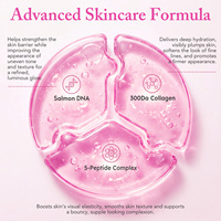 Masque facial en hydrogel au collagène et ADN de saumon YECUCE PDRN pour lutter contre le vieillissement, lifter, raffermir, hydrater et soigner la peau.
