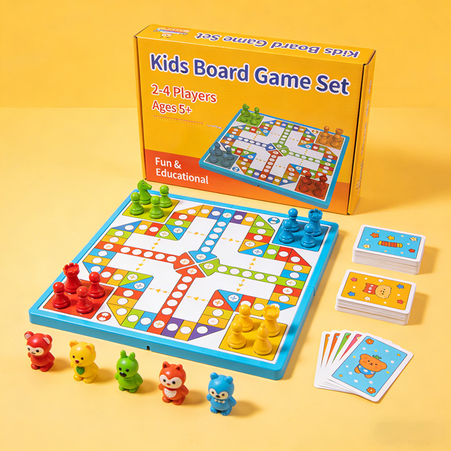 Professional Children Board Game Manufacturer Wholesale Kids Table Games  for Family Entertainment