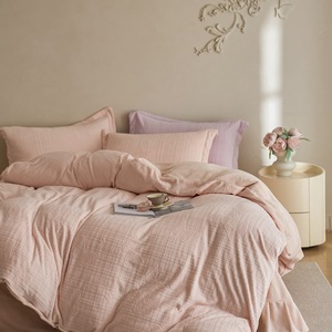 Juego de cuatro piezas de terciopelo tallado MM A-class, con relleno de leche espesado, cubrecama de lujo cálido para invierno, se puede usar sin ropa, ropa de cama de terciopelo. - Product Image 5