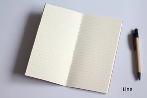 Cuaderno promocional con cubierta Kraft en blanco/cuadrícula/forrado planificador de tapa blanda papel de escritura para estudiantes y suministros escolares de oficina - Product Image 5