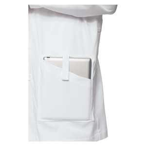 Camici <span class=keywords><strong>da</strong></span> laboratorio bianchi resistenti ai prodotti chimici delle donne bianche dell'oem di fabbricazione di alta qualità - Product Image 4