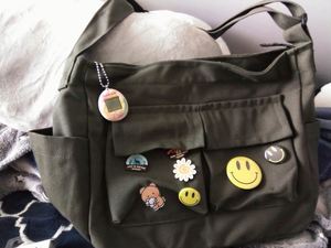 Fashion Design <b>Black</b> Cotton Canvas Grocery Shopping Tote <b>Bag</b> with Special Custom Printed logo - Product Image 5