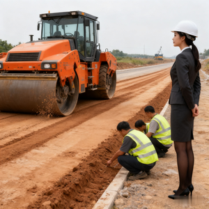 Rouleau vibrant 132kw 14Ton SSR140AC-8H pour la vente - Product Image 3