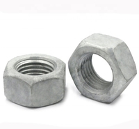 Hexagone en acier au carbone lourd personnalisé/écrou hexagonal galvanisé M6 M5 DIN934 écrou hexagonal HDG écrou hexagonal GB6170