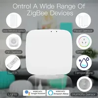 Tuya – Hub de passerelle filaire intelligent Zigbee, Wifi, pont pour maison intelligente, télécommande sans fil, commande vocale, fonctionne avec Alexa Google Home Android
