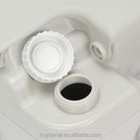 2024 Hot Selling Best Selling RV Motorhome White Color Portable Toilet Dual-Flush Camper Bathroom Emergency Use Polyethylene