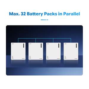 แบตเตอรี่โซลาร์เซลล์ IP65 ความจุ 100ah 200ah 51.2v 5kwh 10kwh รองรับ RS485 CAN 206AH แบบติดตั้งบนพื้น แบตเตอรี่โซลิดสเตท LW51206ES เกรด A - Product Image 3