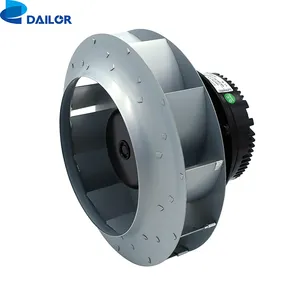 EC metal impeller 355mm 14" FFU fan Heat Pumps fan air conditioner backward centrifugal fan