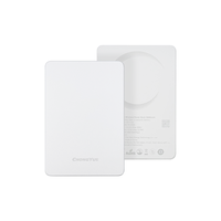 Batterie externe magnétique personnalisable 5000 mAh, chargeur sans fil 15 W, ultra-mince, portable, mini USB C, charge rapide pour téléphones mobiles