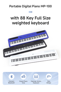 OEM chinois de haute qualité avec <span class=keywords><strong>MIDI</strong></span>, 128 polyphonie, 200 voix, 100 rythmes, 60 chansons de démonstration hôte de piano électronique - Product Image 6